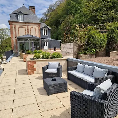 La Tour De L'estuaire Sea View & Shared Garden 6 Guests Honfleur