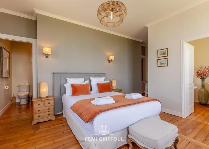 La Tour De L'estuaire Sea View & Shared Garden 6 Guests Tatil Evi *