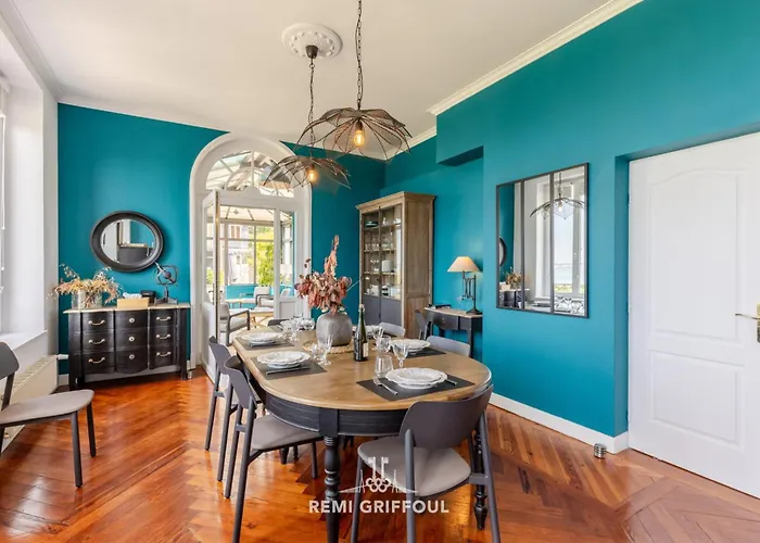 La Tour De L'estuaire Sea View & Shared Garden 6 Guests Tatil Evi